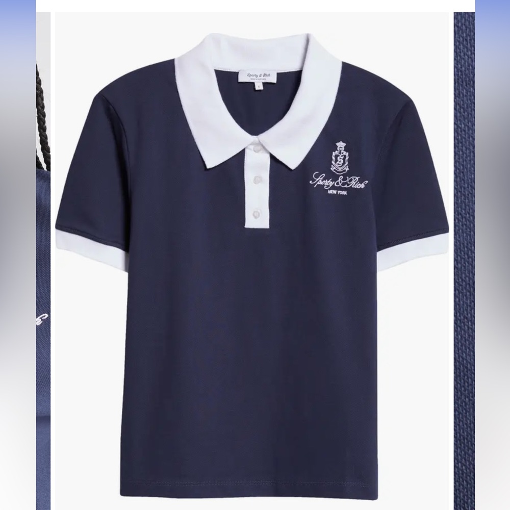 Sport & Rich Vendome Stretch Cotton Polo Shirt